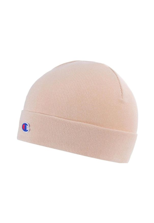 Czapka dla dorosłych Champion Beanie. Kolor: beżowy. Materiał: poliester. Sezon: zima. Styl: sportowy
