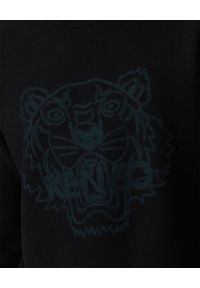 Kenzo - KENZO - Czarny sweter Tiger. Okazja: na spacer. Kolor: czarny. Materiał: materiał, zamsz. Długość rękawa: długi rękaw. Długość: długie. Wzór: aplikacja, haft. Sezon: jesień. Styl: klasyczny, elegancki #3