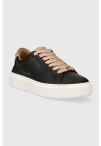 Alexander Smith sneakersy London kolor czarny ALAYN1D02BCP. Nosek buta: okrągły. Zapięcie: sznurówki. Kolor: czarny. Materiał: skóra #3