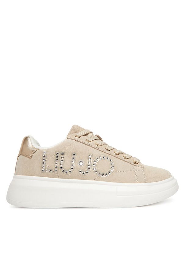 Sneakersy Liu Jo. Kolor: beżowy
