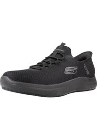 skechers - Buty Work: Summits SR -Colsin Rozmiar 45 - 200205EC-BBK Czarny. Kolor: niebieski, wielokolorowy, czarny. Materiał: tkanina #1