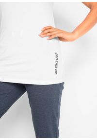 bonprix - Długi shirt z napisem (2 szt.). Kolor: czarny. Długość: długie. Wzór: napisy. Styl: sportowy #2