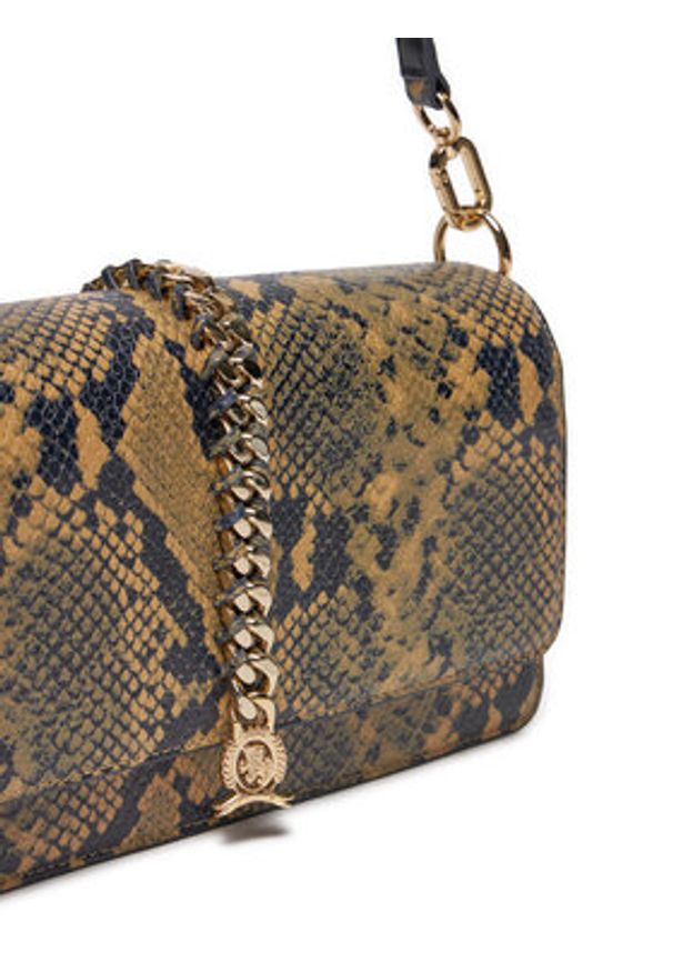 TOMMY HILFIGER - Tommy Hilfiger Torebka AW0AW17057 Brązowy. Kolor: brązowy. Materiał: skórzane