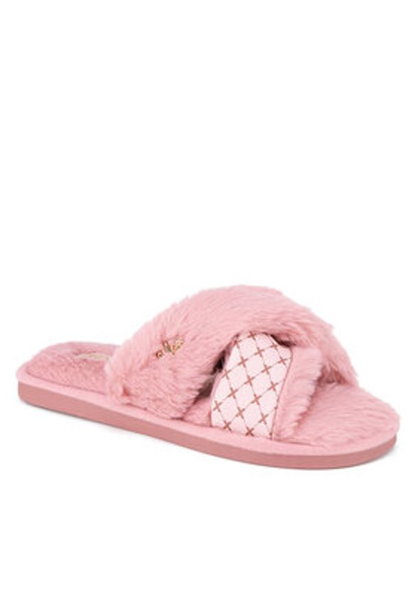 MEXX Kapcie MI002004343W Różowy. Kolor: różowy. Materiał: materiał