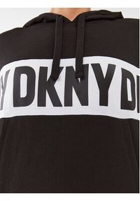 DKNY Bluza YI2422670 Czarny Regular Fit. Kolor: czarny. Materiał: bawełna, syntetyk
