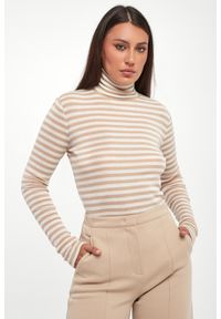 Golf damski wełniany Blasy MM. Typ kołnierza: golf. Materiał: wełna #1