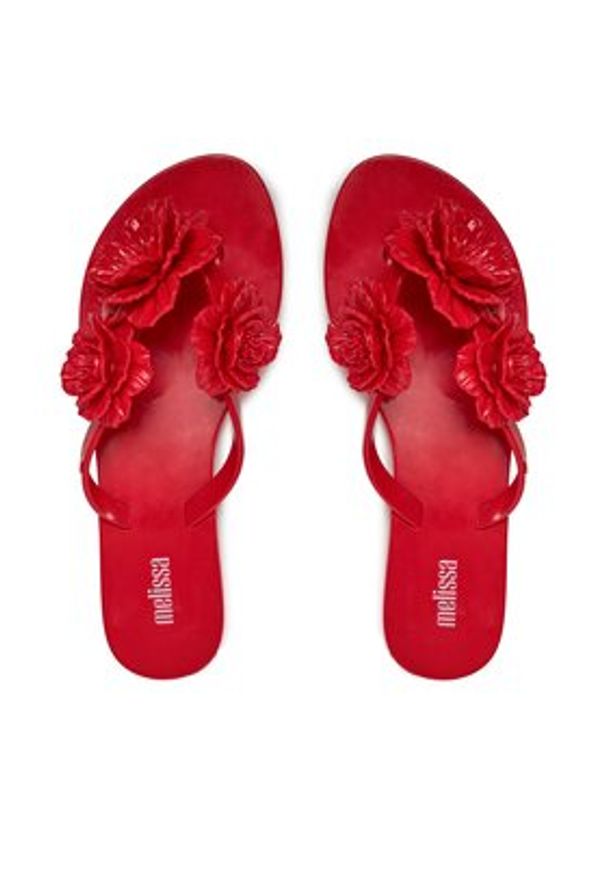 melissa - Melissa Japonki Melissa Harmonic Springtime Ad 35704 Czerwony. Kolor: czerwony