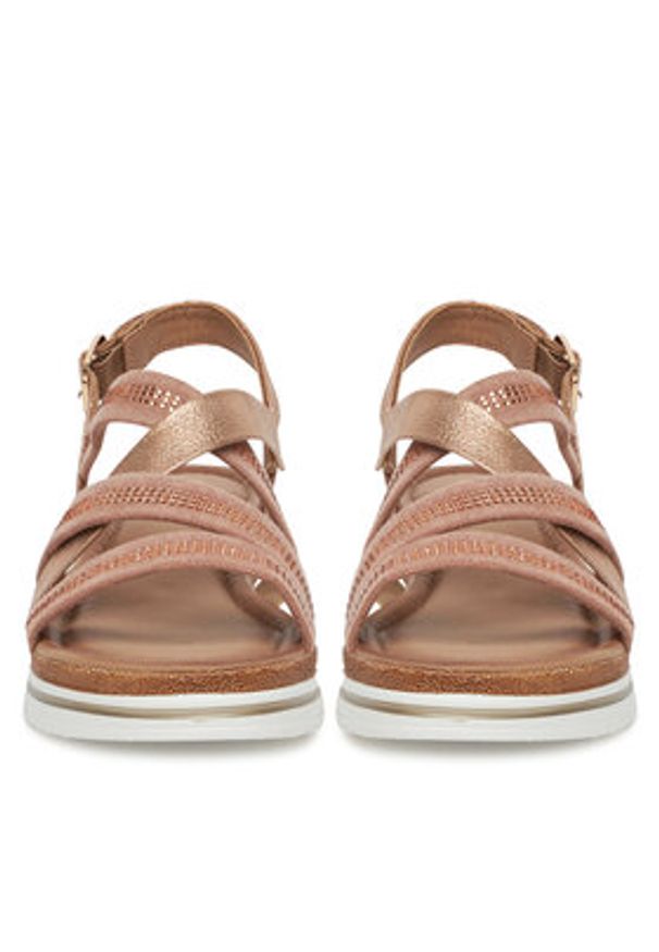 Clara Barson Sandały WS2506-09 Różowy. Kolor: różowy. Materiał: materiał