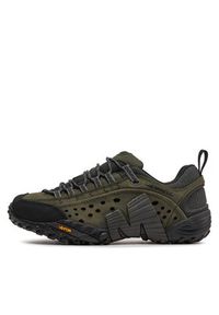 Merrell Trekkingi Intercept J559595 Zielony. Kolor: zielony. Materiał: skóra, nubuk. Sport: turystyka piesza #4
