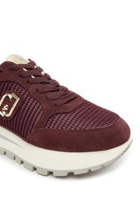 Liu Jo Sneakersy Amazing 25 BF5049 PX027 Bordowy. Kolor: czerwony. Materiał: skóra, zamsz #5