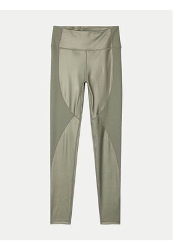 4f - 4F Legginsy 4FWAW24TFTIF269 Khaki Slim Fit. Kolor: brązowy. Materiał: syntetyk