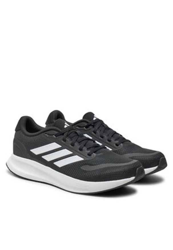 Adidas - adidas Buty do biegania Runfalcon 5 Wide IE0552 Czarny. Kolor: czarny. Materiał: mesh