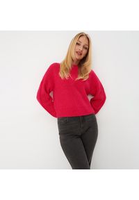 Mohito - Sweter o luźnym kroju - Różowy. Kolor: różowy #1