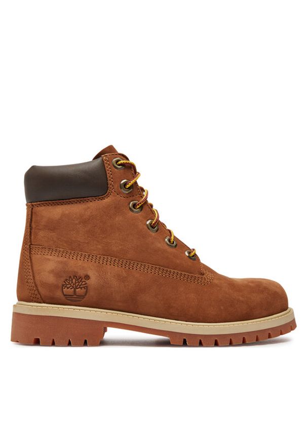 Timberland Trapery 6 In Prem 14949 Brązowy. Kolor: brązowy. Materiał: nubuk, skóra