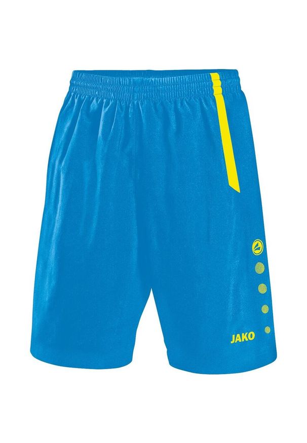 Szorty Jako Turin. Kolor: wielokolorowy, niebieski, czerwony, pomarańczowy. Długość: krótkie. Sezon: lato. Sport: fitness