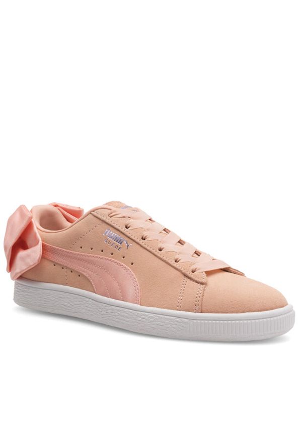 Puma Sneakersy 367317-14 Różowy. Kolor: różowy. Materiał: zamsz, skóra