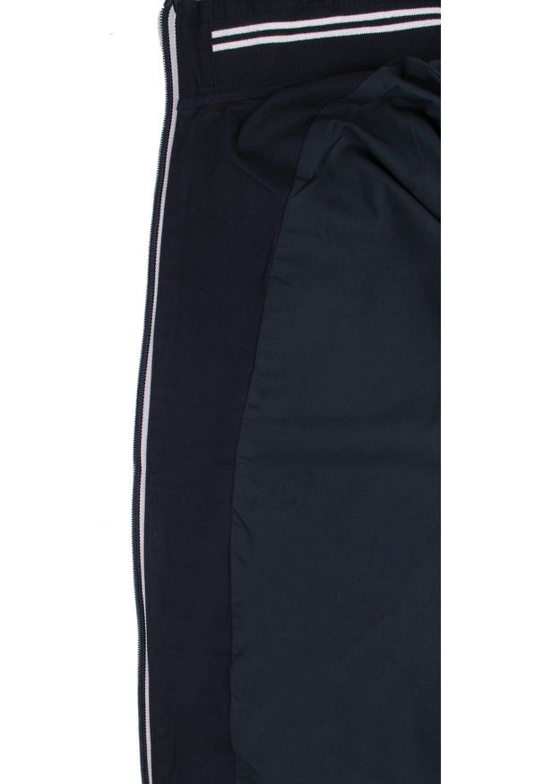 Lekka Przejściowa Kurtka, Wiatrówka - Pako Jeans - Granatowa. Kolor: niebieski. Materiał: bawełna. Sezon: jesień, wiosna