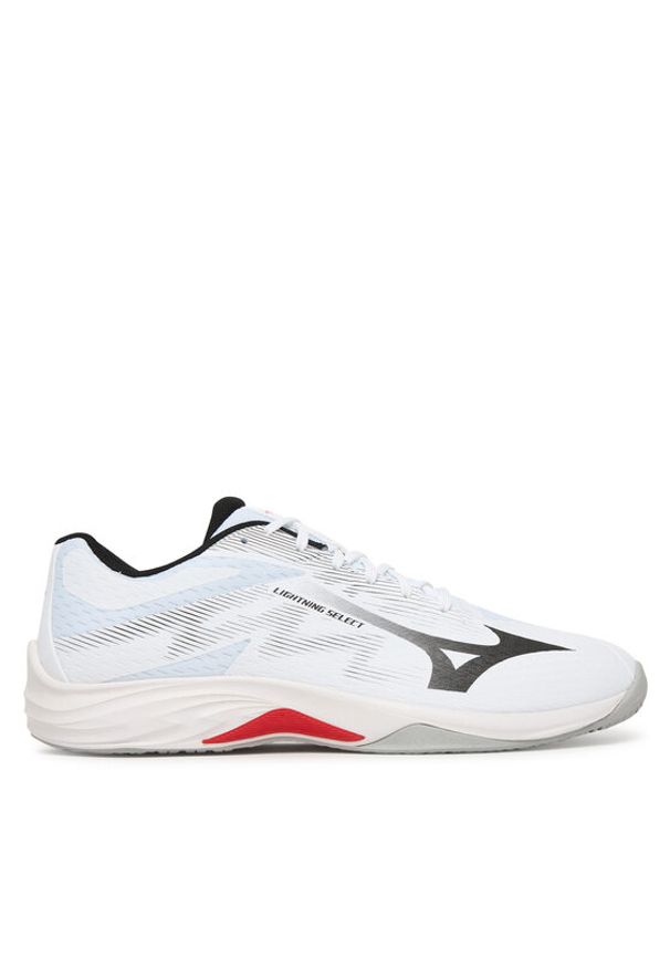 Mizuno Buty halowe Lightning Select V1GA2670 59 Biały. Kolor: biały. Materiał: skóra