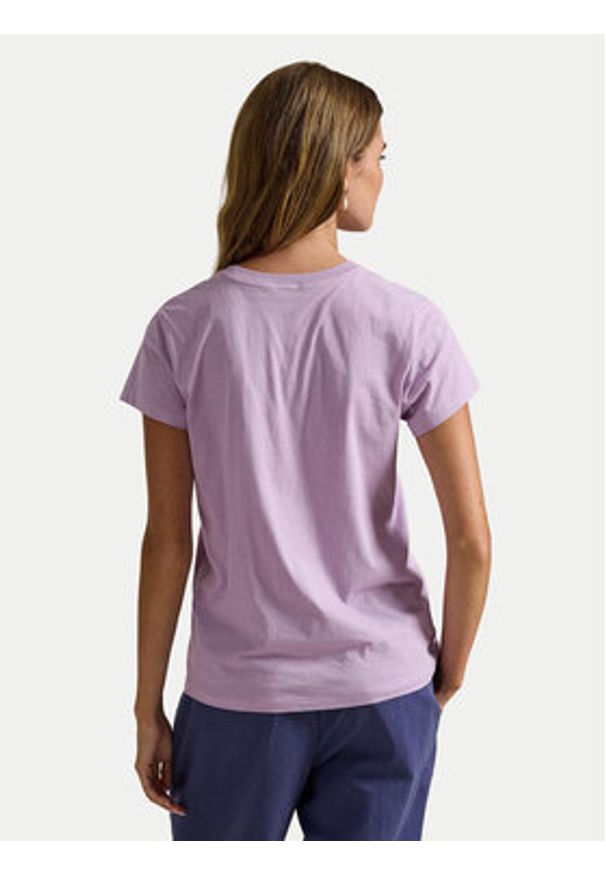 Polo Ralph Lauren T-Shirt 211B14605015 Granatowy Classic Fit. Typ kołnierza: polo. Kolor: niebieski. Materiał: bawełna