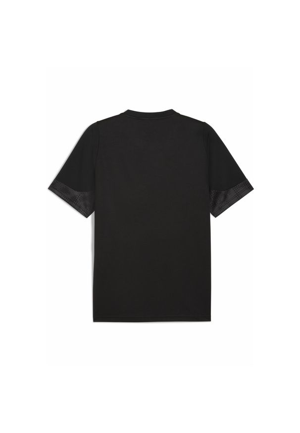 Puma - Męska koszulka treningowa FC St. Pauli PUMA Black Flat Dark Gray. Kolor: czarny, szary, wielokolorowy
