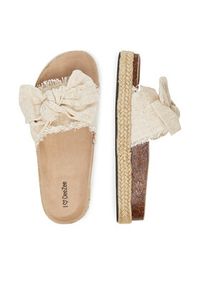 DeeZee Espadryle 92529 Beżowy. Kolor: beżowy. Materiał: materiał #6