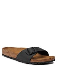 Birkenstock Klapki Madrid 0040793 Czarny. Kolor: czarny. Materiał: skóra #3