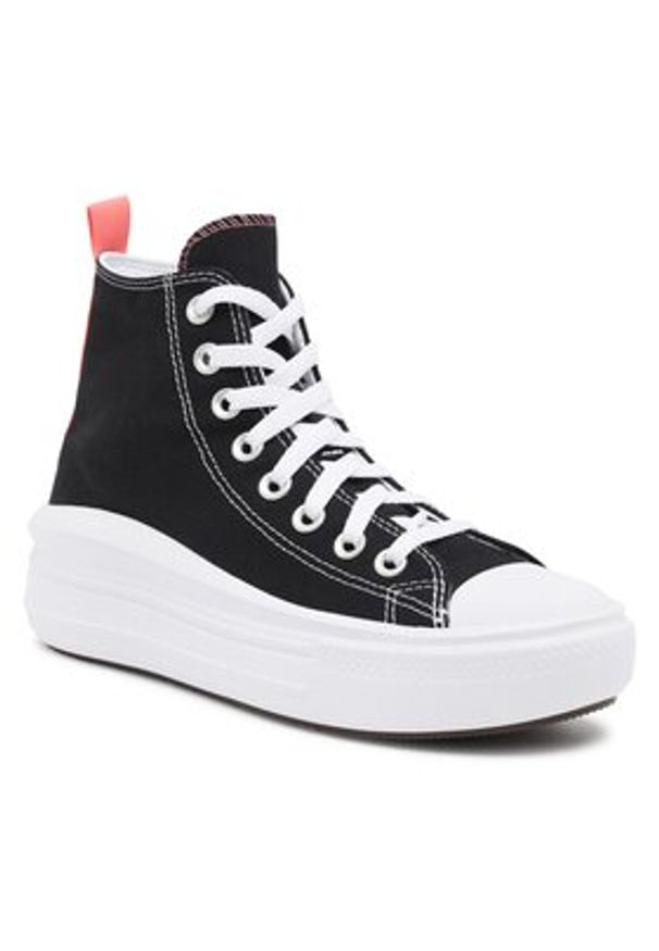 Converse Trampki Chuck Taylor All Star Move 271716C Czarny. Kolor: czarny. Materiał: materiał