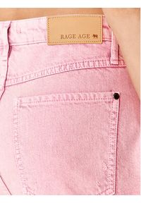 Rage Age Szorty jeansowe Harley Różowy Regular Fit. Kolor: różowy. Materiał: bawełna #6