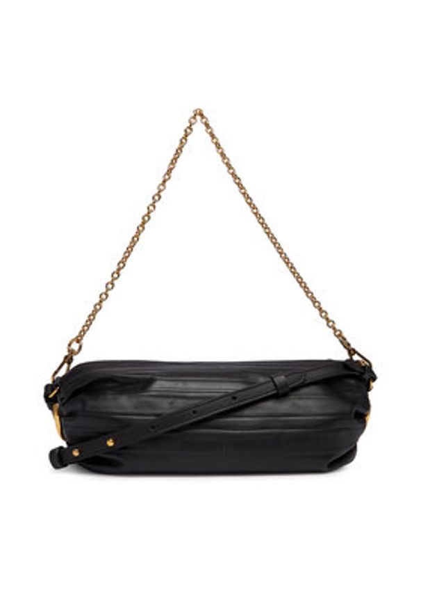 Coccinelle Torebka U4Q Coccinelle Roll Plisse E1 U4Q 15 02 01 Czarny. Kolor: czarny. Materiał: skórzane