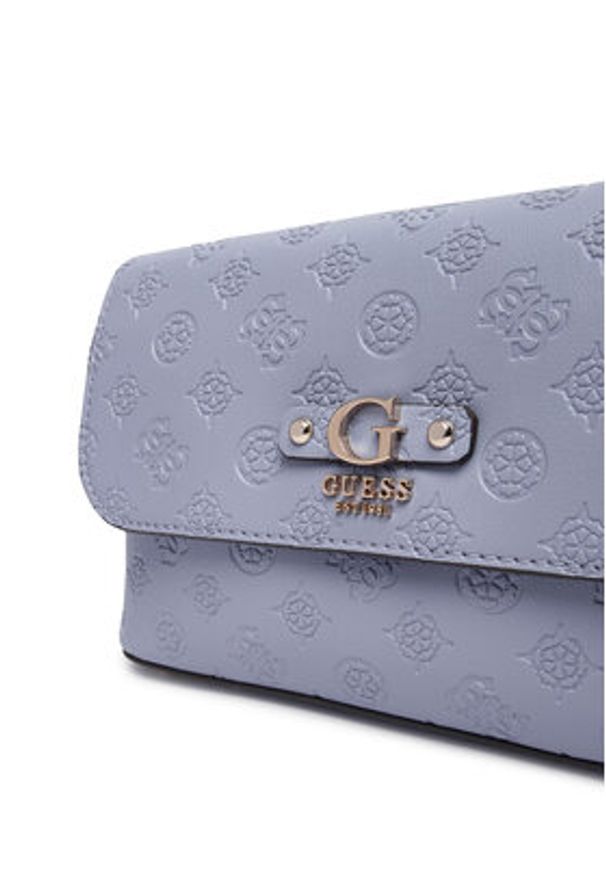 Guess Torebka 180498 Błękitny. Kolor: niebieski. Materiał: skórzane