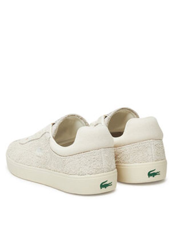 Lacoste Sneakersy Baseshot 7-49SFA0114 Biały. Kolor: biały. Materiał: skóra
