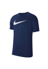 Nike - Męska Koszulka Z Logo Park DriFIT. Kolor: niebieski