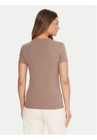 Guess T-Shirt O5RI01 KBBU1 Beżowy Regular Fit. Kolor: beżowy. Materiał: bawełna #3
