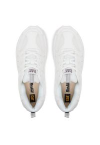 CAT Footwear Sneakersy Intruder Lite Vent P726187 Biały. Kolor: biały. Materiał: skóra