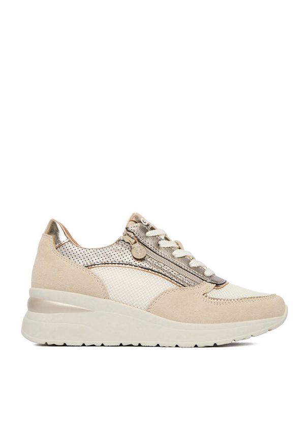 Go Soft Sneakersy CEO-WS2P260-03 Beżowy. Kolor: beżowy. Materiał: materiał