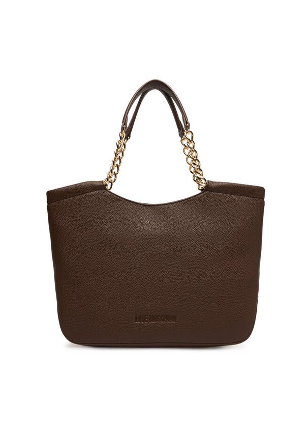 Love Moschino - Torebka LOVE MOSCHINO. Kolor: brązowy