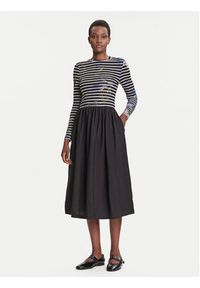 Desigual Sukienka codzienna Raya Hibrida 25WWVW15 Czarny Regular Fit. Okazja: na co dzień. Kolor: czarny. Materiał: syntetyk. Typ sukienki: proste. Styl: casual #3