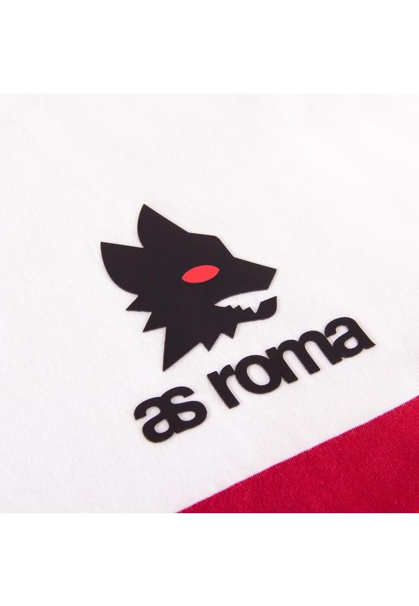 COPA FOOTBALL - Koszulka dla dorosłych - Listy AS Roma - Biały. Kolor: biały. Sport: piłka nożna