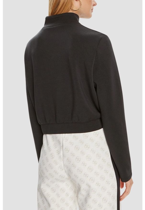 Guess - GUESS Czarna damska bluza Olympe, Rozmiar M. Kolor: czarny