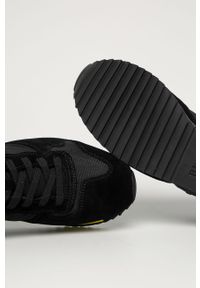 Blauer - Buty. Nosek buta: okrągły. Zapięcie: sznurówki. Kolor: czarny. Materiał: materiał, syntetyk, skóra, guma, zamsz. Szerokość cholewki: normalna #3
