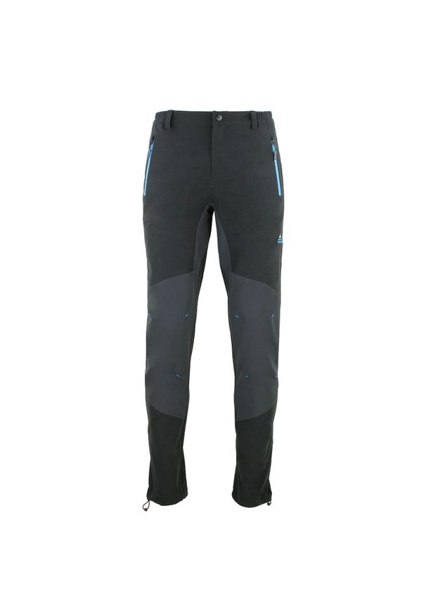 PEAK MOUNTAIN - Spodnie trekkingowe Peak Mountain Coffre. Kolor: czarny. Sezon: lato. Sport: turystyka piesza