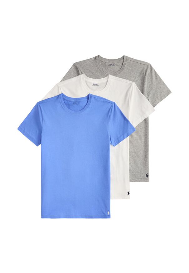 Polo Ralph Lauren Komplet t-shirtów 714830304048 Kolorowy Slim Fit. Typ kołnierza: polo. Materiał: bawełna. Wzór: kolorowy