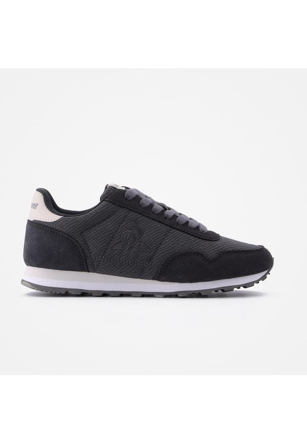 Le Coq Sportif - Buty sportowe damskie Astra W Knit charcoal. Kolor: czarny, szary. Sport: turystyka piesza