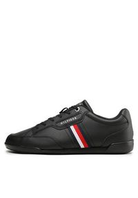 TOMMY HILFIGER - Tommy Hilfiger Sneakersy Classic Lo Cupsole Leather FM0FM04277 Czarny. Kolor: czarny. Materiał: skóra #7