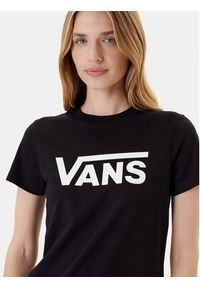 Vans T-Shirt Flying V Crew Tee VN0A3UP4 Czarny Regular Fit. Kolor: czarny. Materiał: bawełna #5