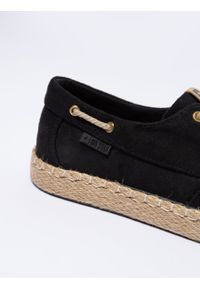 Big-Star - Espadryle męskie czarne NN174051 906. Okazja: na co dzień. Zapięcie: sznurówki. Kolor: czarny. Materiał: guma, jeans. Szerokość cholewki: normalna. Styl: klasyczny, elegancki, casual #4