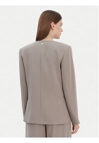 Armani Exchange Marynarka XW001277 AF16148 U6242 Beżowy Regular Fit. Kolor: beżowy. Materiał: syntetyk #5
