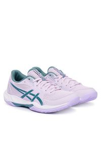 Asics Buty halowe Gel-Rocket 12 1072A119 Fioletowy jasny. Kolor: fioletowy. Materiał: skóra #2