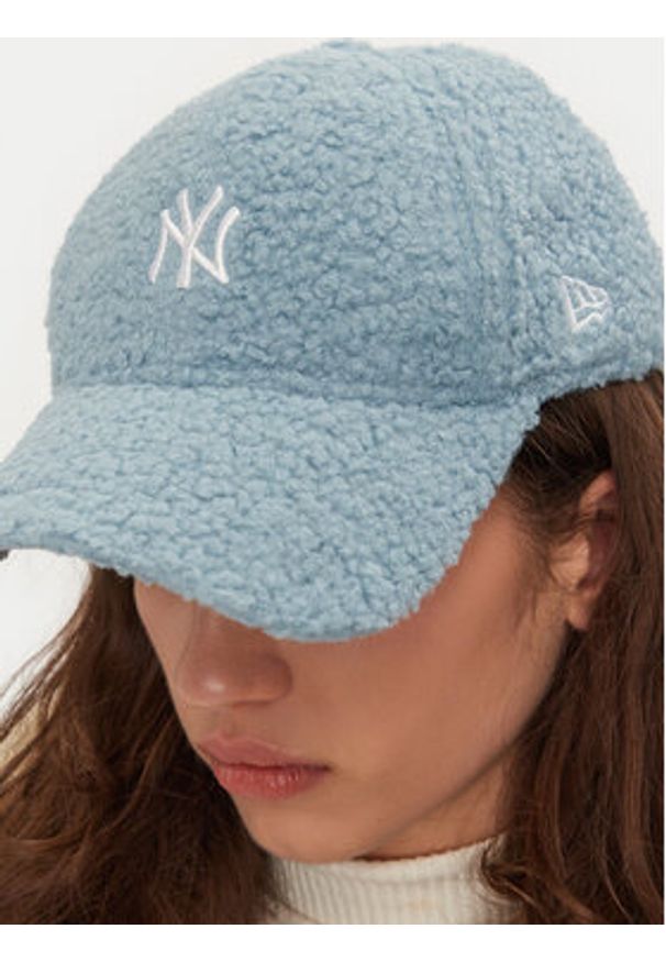 New Era Czapka z daszkiem Borg New York Yankees 9FORTY 60580743 Błękitny. Kolor: niebieski. Materiał: poliester, materiał