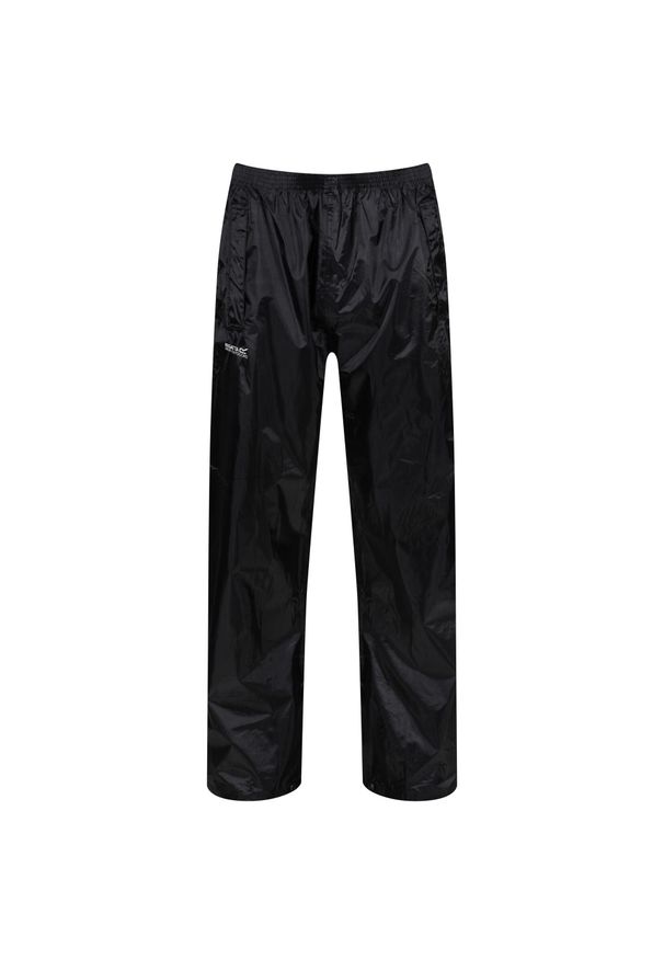 Stormbreak Regatta męskie turystyczne spodnie przeciwdeszczowe. Kolor: zielony, brązowy, wielokolorowy. Materiał: poliester. Sezon: lato. Sport: turystyka piesza